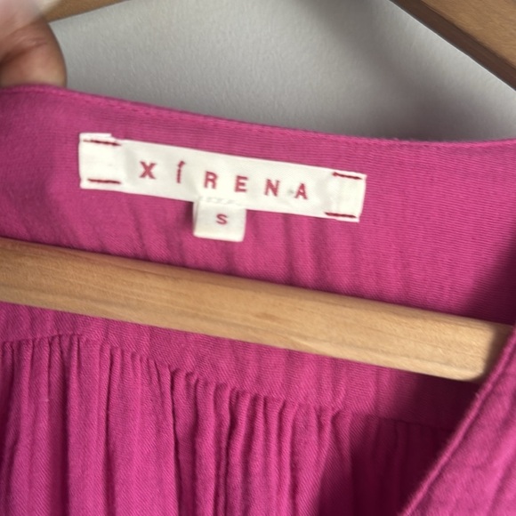 Xirena Kendall Midi Dress in Lipstick Pink Small - Picture 5 of 13